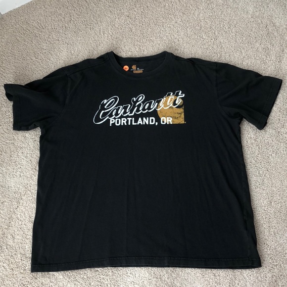 Carhartt Other - Carhartt Graphic T-shirt Size XL Black Relaxed Fit Medium Weight